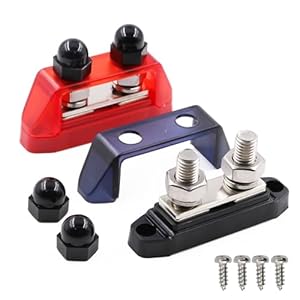 Gloaso 250A Sammelschiene mit Dual M10 Bolzen, 2 Stück