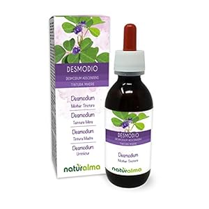 Desmodium (Desmodium adscendens) Leaves Alcohol-Free Mother Tincture Naturalma | Liquid Extract Drops 120 ml | Food Supplement | Vegan