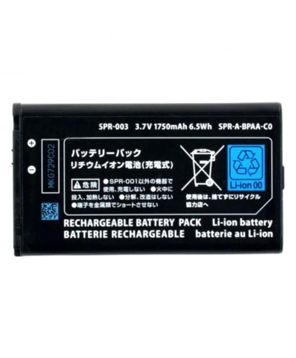 BATERIA PARA NINTENDO 3DS XL, NEW 2DS, NEW 3DS XL, 1750 mAh 3.7 V SPR-003