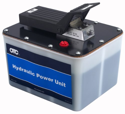 Image of OTC 4022 10,000 PSI Air /Hydraulic Pump - Ideal All-Around Power Source for Dozens of Body, Frame, and Alignment Applications; Can be Used with a Variety of Rams, Presses, and Pullers