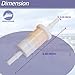 HeuroFosh 879885Q In-line Fuel Filter for Mercury Mariner 4 Stroke EFI 30-350 HP Outboard Motors 2 PCS 35-879885T Sierra 18-7718