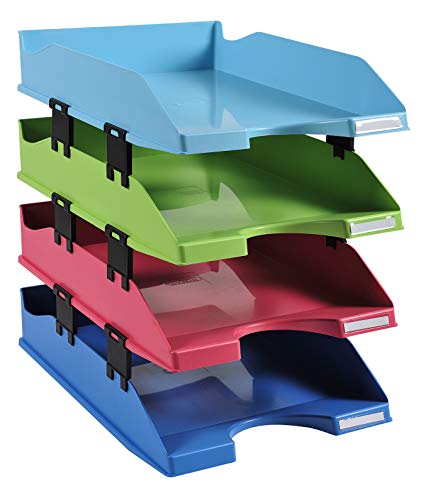 Exacompta 1131928SETD brievenbakken Combo Midi "Climate-Neutral" 1928 4 stuks