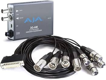 Amazon | AJA(アジャ) 3G-AM 3G-SDI 8チャンネル AES エンベデッ