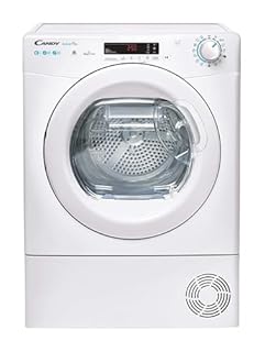 Candy Smart Pro CSOE H8A2DE-S Asciugatrice a Pompa di Calore, 8 kg, Carica Frontale, Programma Stiro Facile, Connettività NFC, Libera Installazione, 59,6x58,5x85 cm, Bianco, Classe A ++