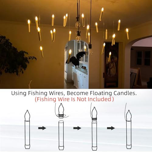 Raycare SGGLYK12 Led Flameless Taper Candles Battery Operated thumb #2