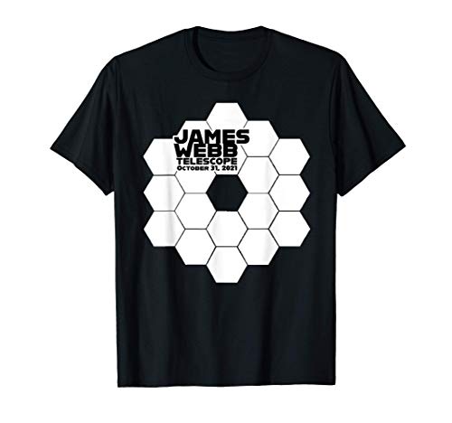 Mens - James Webb Space Telescope Oct 31 2021 Launch apparel T-Shirt