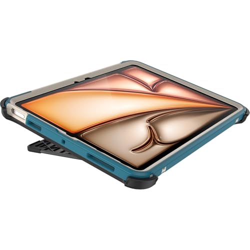 Image of OtterBox Defender Case for iPad Air 11 inch (M2 /M3 /M4) & iPad Air 10.9 inch (2022 /2020), Shockproof, Ultra-Rugged Protective Case with Built in Screen Protector, 2X Tested to Military Standard, Blue