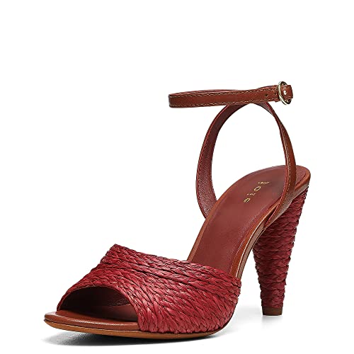 Joie Women's Heeled Sandal, Russet Brown, 7