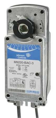 Johnson Controls M9220-GGA-3 M9220 Series Electric Spring-Return Actuator, Proportional, 24 Vac