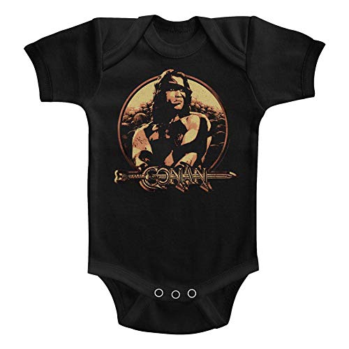 Dress Code Conan - Unisex-Baby Shield Onesie