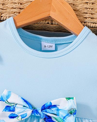 Image of Doresbebe Baby Girl Clothes Toddler Girl Outfits Infant Girl Summer Clothes for Girl Ruffle Shirt Pants+Cute Headband 3PCS