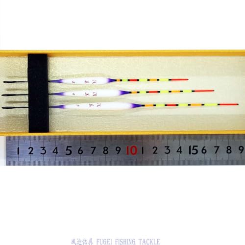 訳あり ヘラブナ 浅ダナ 釣用 ヘラウキ 3本セット 全長15/17/19cm パイプトップ A13asami345 へら浮き ウキ 5枚目