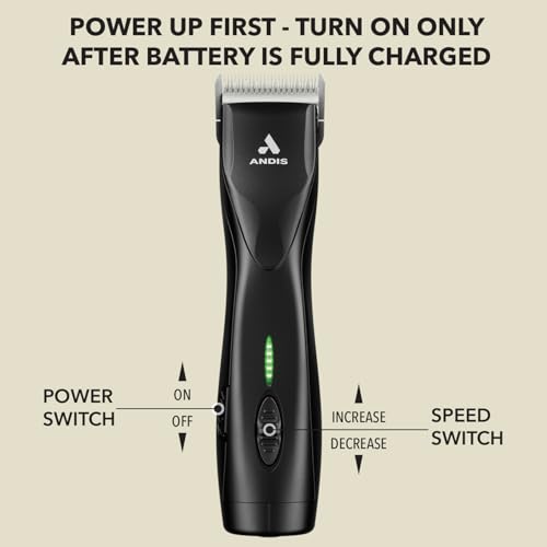 Andis 79170 Pulse Zr II 5-Speed Detachable Blade Clipper - image 9