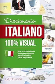 Paperback Diccionario de italiano 100% Visual [Spanish] Book