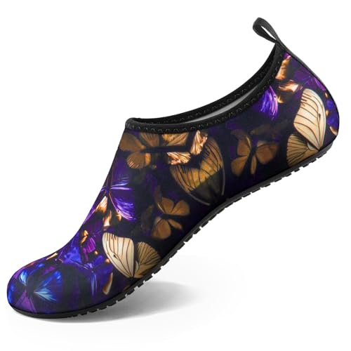 Image of Homitem Water Shoes for Women Men Aqua Socks Swim Beach Pool River Slip-On Barefoot Quick-Dry Vacation Cruise Essentials Accessories for Yoga Kayak Sports
