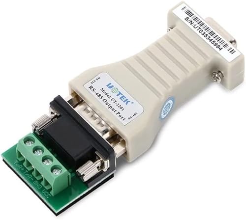 UTEK UT-2201 Puerto alimentado, RS-232 a RS-485/422, tamaño pequeño