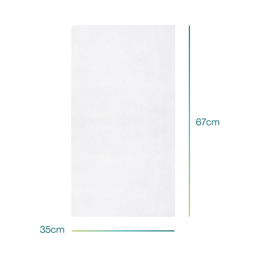 Virsus 1080 Asciugamani in 18 Confezioni da 60pz di Asciugamani di Carta a Secco Goffratura a S 35x67cm Monouso Massima Assorbenza per Parrucchieri, Barbieri, Estetiste