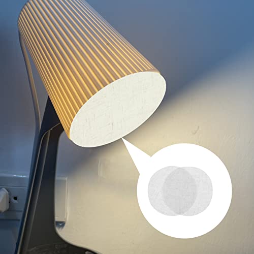 Image of 2pcs Lampshade Lamp Diffuser Round Lamp Shade Light Fixture Accessories Diffuser Light Shades Downlight Spotlight Shading Cover Fabric Led Baby