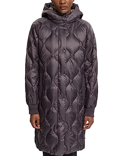 ESPRIT Damen 072EE1G311 Jacke, 010/ANTHRACITE, XL