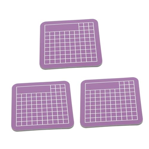 OSALADI 3pcs Engraving Mats for Handcrafts Double-sided Plastic Cutting Mats Non-slip Base