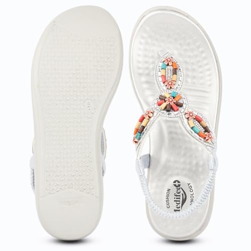Image of Medifeet SoftStep Boho Chic Sandals - Pain-Free Fashion Walking | Style Without Sacrificing Comfort