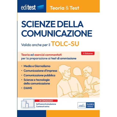 EBOOK- Teoria&Test Scienze della comunicazione: Teoria ed esercizi commentati per la preparazione ai test di ammissione