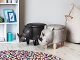 Zoom IMG-1 beliani pouf animaletto forma di Zoom IMG-1 beliani pouf animaletto forma di