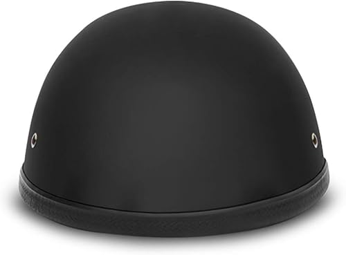 Miniatura 5 de Daytona Helmets Eagle Headgear para hombre, medio casco novedoso con forro transpirable, casco retro de calavera con envoltura para la cabeza