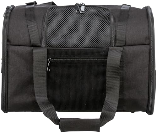 Trixie 2882 Rucksack Connor, 42 × 29 × 21 cm, schwarz/grau