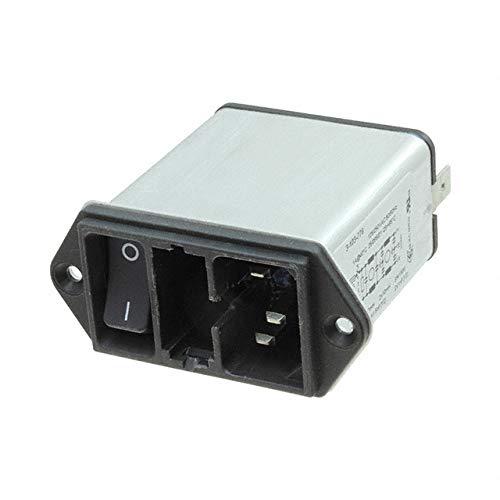 3-105-326, AC Power Entry Modules DD14 Connector Filter C14 10A STD