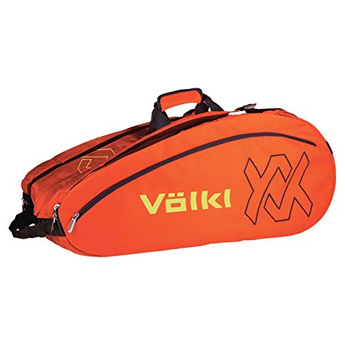 Volkl Team Mega Tennis Bag Lava and Neon Yellow ()