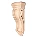 Traditional Smooth Profile Rounded Corbel (Large in Maple)