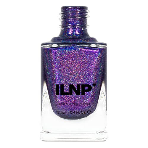 Image of ILNP Purple Plasma - Electric Purple Holographic Nail Polish