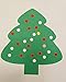 5.5” Evergreen Tree Single-Color Creative Paper Cut-Outs, 31 Cut-Outs in a Pack for Christmas Tree/Winter Celebrations Décor and Kids Classroom Craft Projects