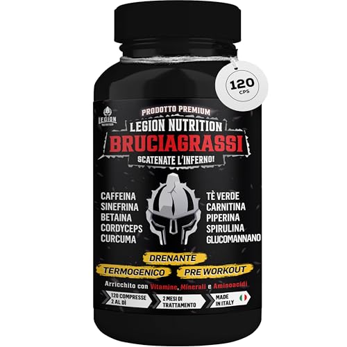 Legion Nutrition® Bruciagrassi, Termogenico, Drenante,...