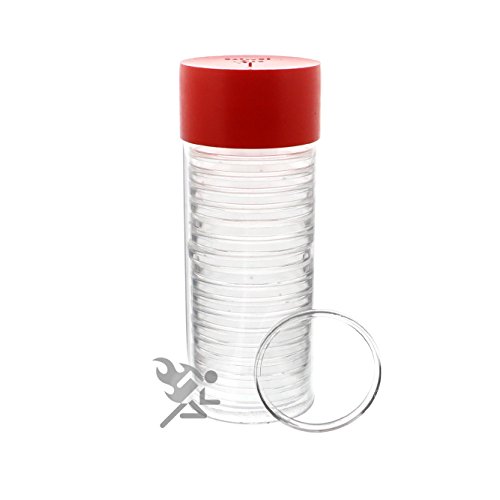 Capsule Tube & 20 cápsulas Air-Tite para monedas de 1oz miniatura 2