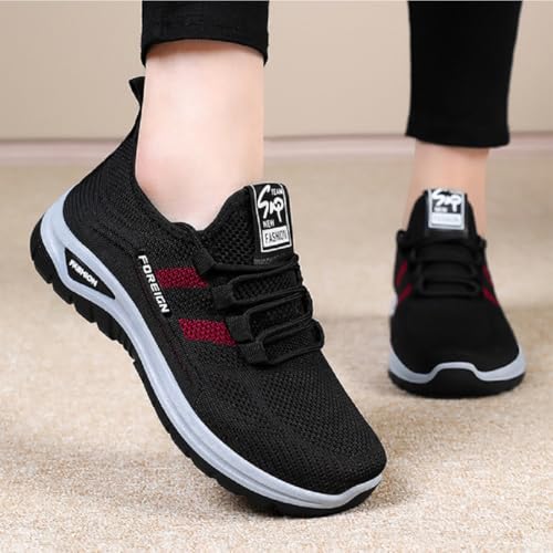 Women's Breathable Mesh Running Shoes Lightweight Non-Slip Cushioned Supportive for Workout and Casual Wear4