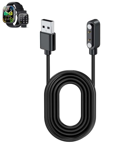 Cargador magnético Taopodo para smartwatch de 1.94 pulgadas con cable USB de 1 metro