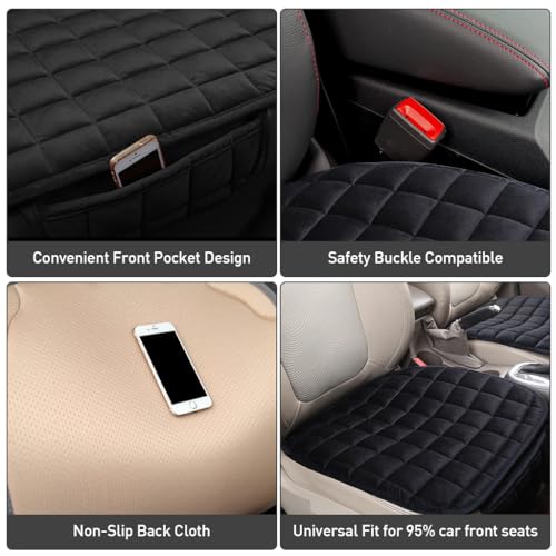 Image of STHIRA 2 Pack Seat Cover for Cars, Trucks and SUVs Easy Cleanup