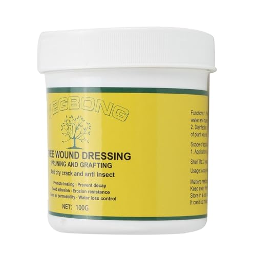 Gonetre 108 g Wundverband Wundversiegelung für Bäume, Heilversiegelung für Pflanzen, Bonsai-Schnittpaste, Wundheilmittel, Baumschnittpaste für Obstbäume und Rosenbäume