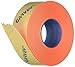 Garvey Two-Line Pricemarker Labels, 0.44 X 0.81, Fluorescent Red, 1,000/roll, 3 Rolls/Box