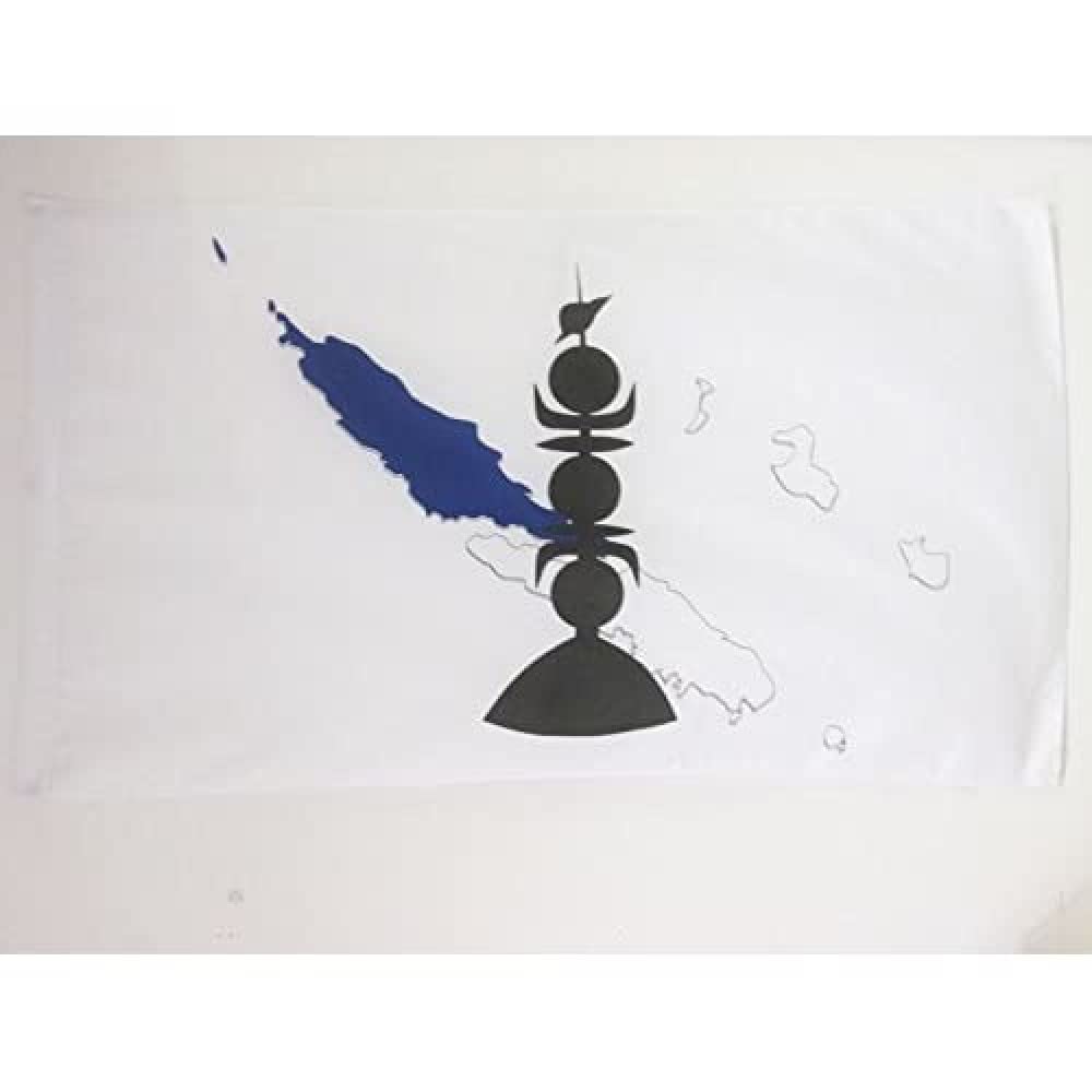 AZ FLAG - North Province of New Caledonia Flag - 3x5 Ft - New Caledonian Banner with Sleeve - 100% Polyester - Fade Resistant - Vivid Colors - 3' x 5' Feet - 150x90 Cm