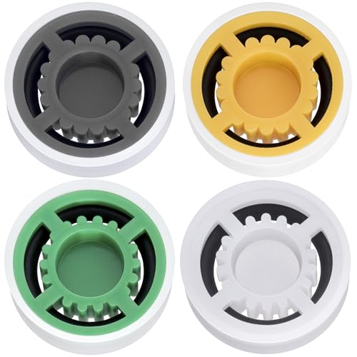 Isslly 4pcs Shower Head Flow Restrictor 1.8/2.0/2.5/3.0 GPM