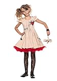 Big Girls' Voodoo Doll Costume Medium (10)
