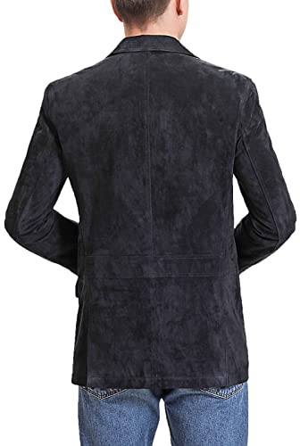 BGSD Men Grant 2-Button Leather Blazer Sport Coat Jacket (Also available in Big and Tall and Short)4