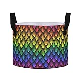 Múltiples usos: estas bolsas de cultivo especialmente diseñadas atraen más la atención de la gente, añadiendo color a tu jardín, que es diferente del mercado, puedes decorar tu jardín o balcón, muy adecuadas para plantar patatas, tomates, fresa, chile, zanahoria y la mayoría de verduras.