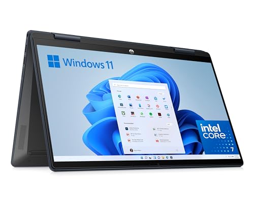 HP Pavilion x360 14-ek2004ns - Ordenador portátil de 14' Full HD (Intel Core 7, 16GB RAM, 512GB...