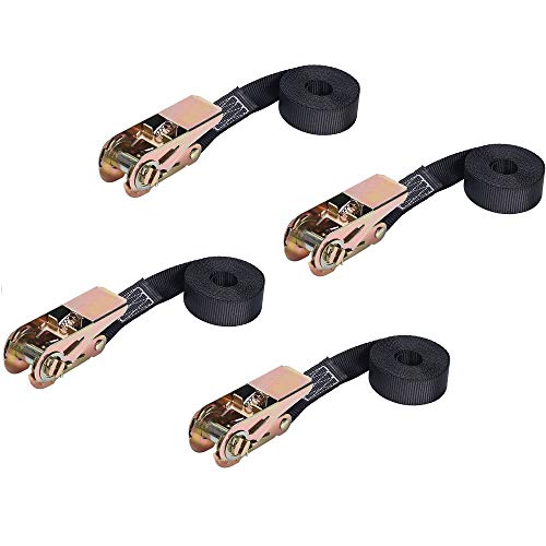 ラッシングベルト 荷締め ルーフベルト 簡単ロック Gany ラチェット式 3m タイダウンベルト