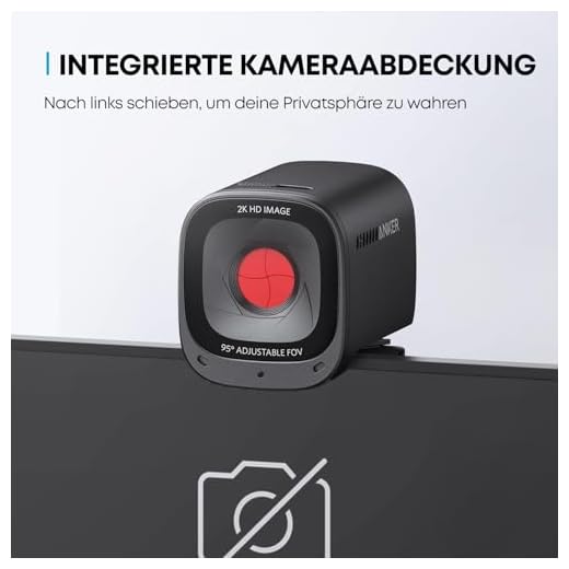 Anker PowerConf C200 USB-Webcam 2K