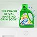 Gain Ultra Oxi Liquid Laundry Detergent, Waterfall Delight Scent, 194 fl oz, 134 loads, Freshness + Odor Fighting, High efficiency washing machine iquid cleaning soap